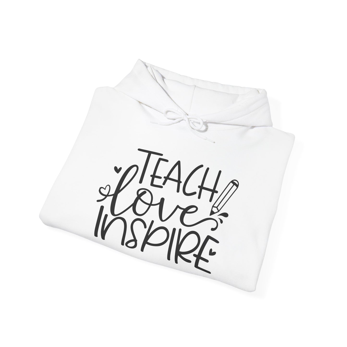 Teach Love Inspire Heavy Blend™ Hooded Sweatshirt
