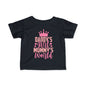 Daddy's Girl Mommy's World Infant Soft T-Shirt