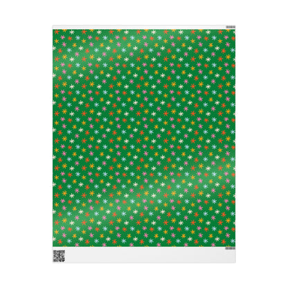 Jingle Stars Wrapping Paper