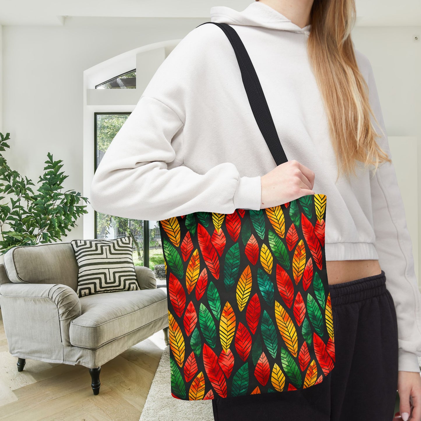 Festival Fire Canvas Tote Bag