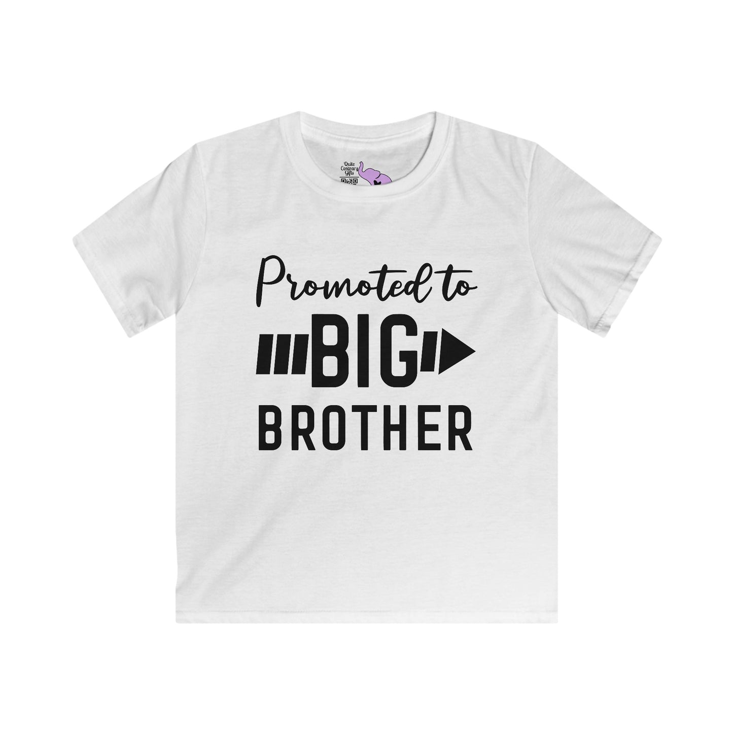 Promoted To Big Brother (Arrow) Youth Softstyle Tee