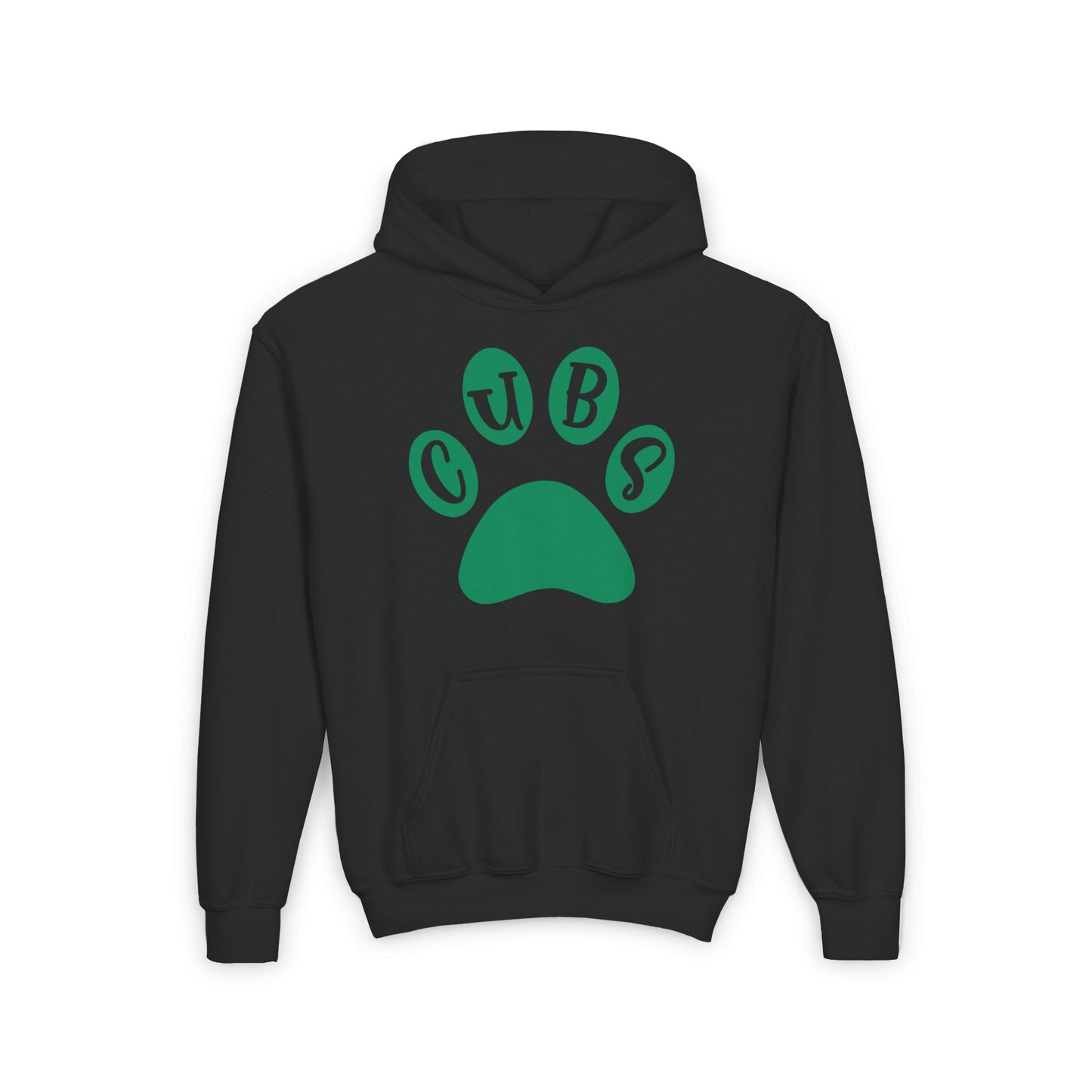Brenham Cub Tracks Youth Heavy Blend Hoodie