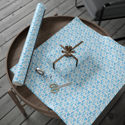 Baby Boy Keepsakes Wrapping Paper
