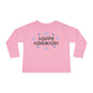 Happy Hanukkah 4 Toddler Long Sleeve Tee