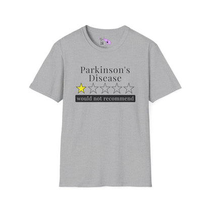 Parkinson's Disease 1 Star Would Not Recommend Adult T-shirt