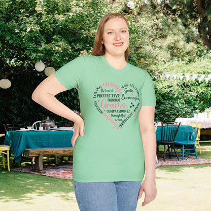 Gram's Heart Adult T-shirt