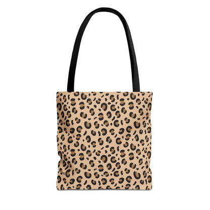 Cheetah Print Canvas Tote Bag