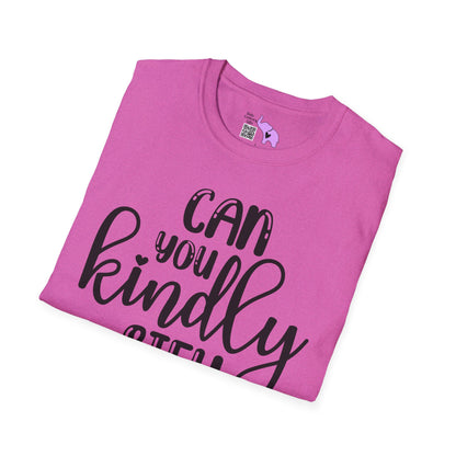 Can You Kindly STFU Adult T-shirt