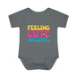 Feeling Cute Might Throw A Tantrum Later Baby Rib Bodysuit