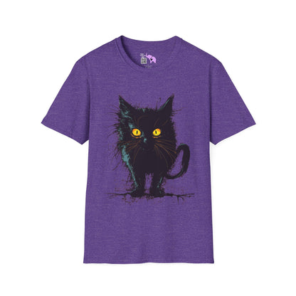 Black Kitten Adult T-shirt