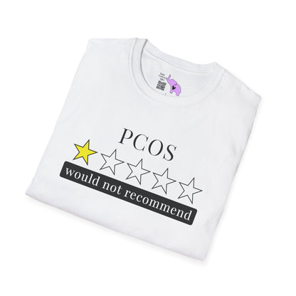 PCOS 1 Star Would Not Recommend Adult T-shirt