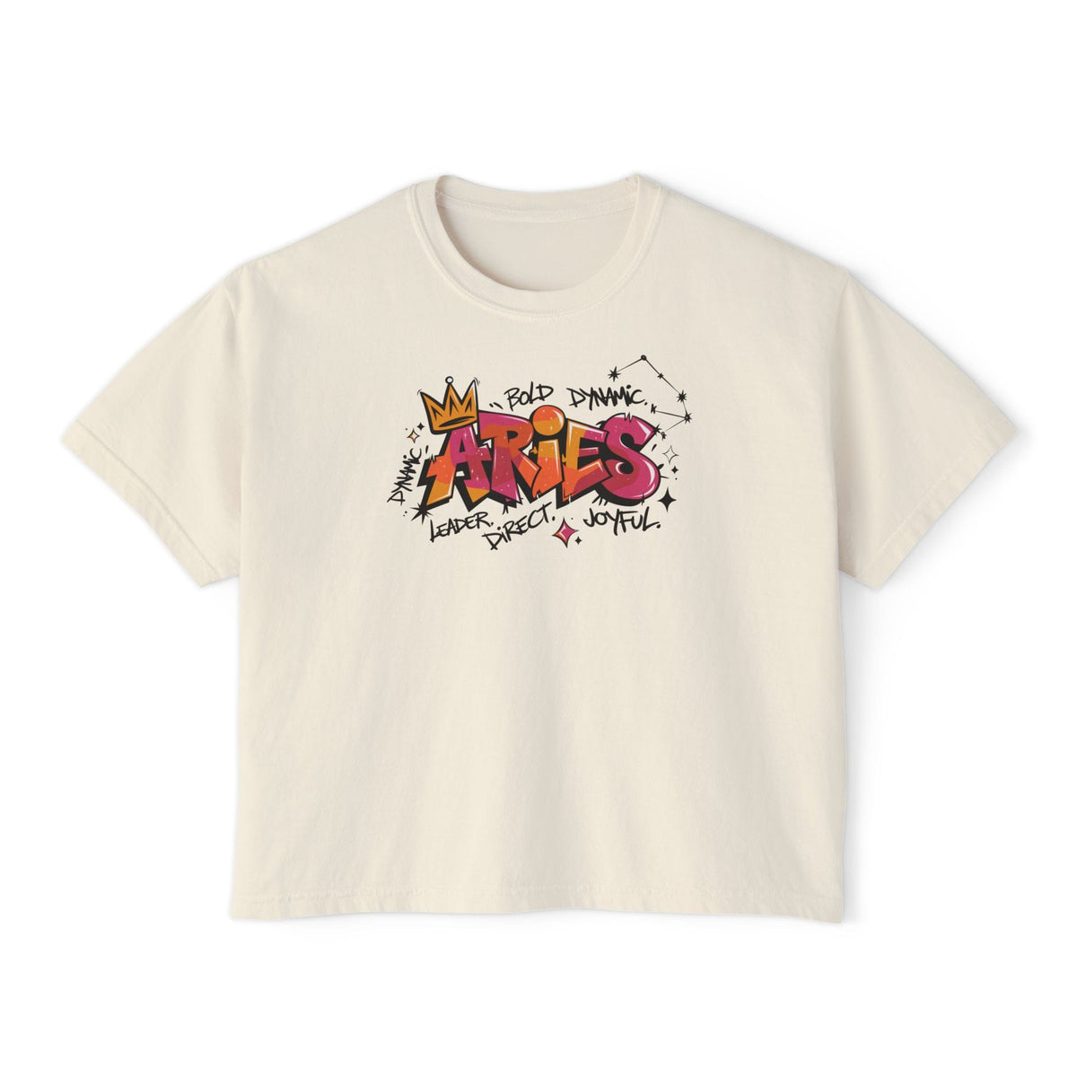 Aries Street Art Women's Boxy Tee