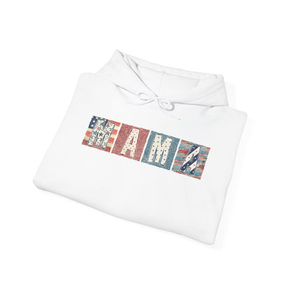 Mama (Patriotic) Heavy Blend™ Hooded Sweatshirt