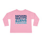Refusing Bedtime Since Forever Toddler Long Sleeve Tee