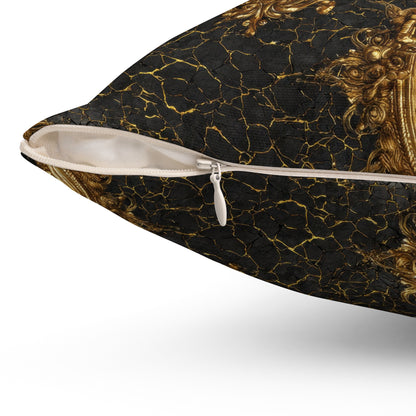 The Broken Gallery Throw Pillow