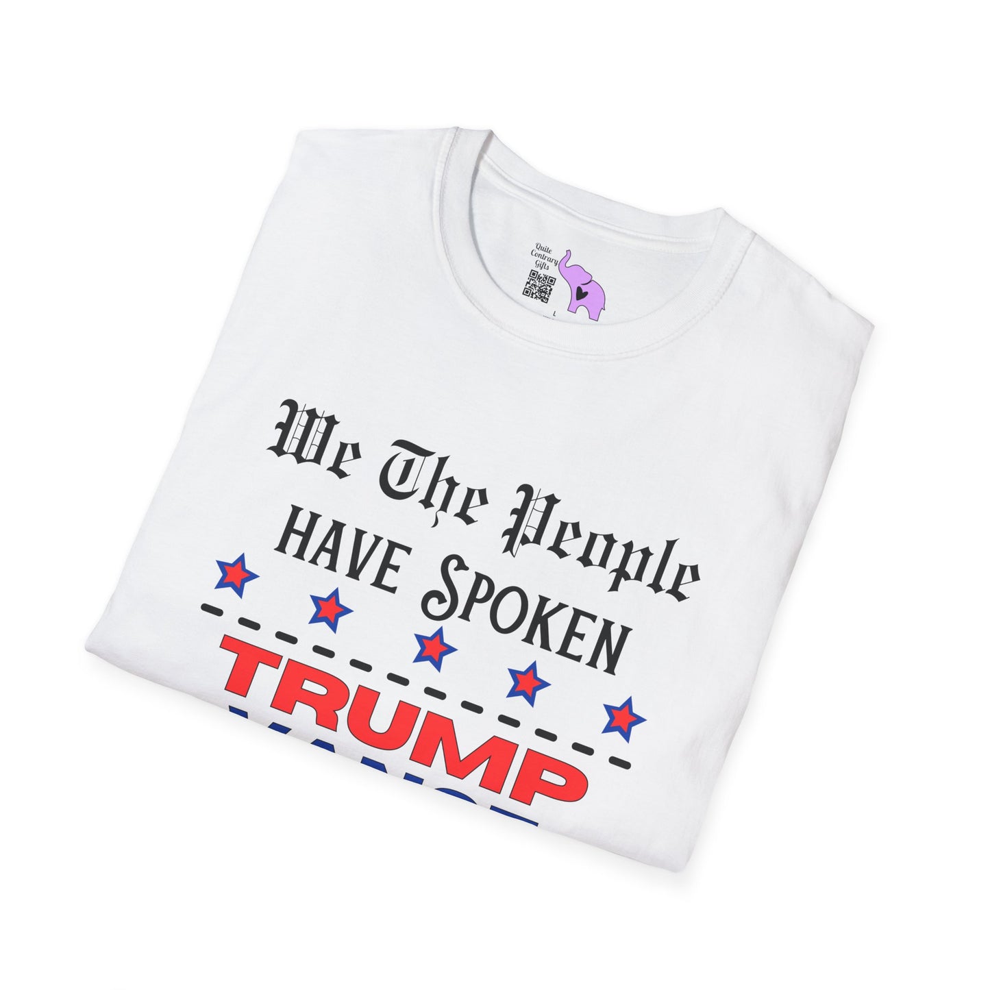 We The People Have Spoken Trump/Vance 2025-2029 Adult T-shirt