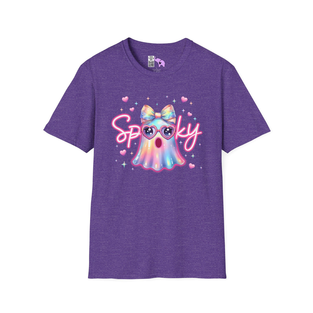 Spooky Pastel Ghost Adult T-shirt