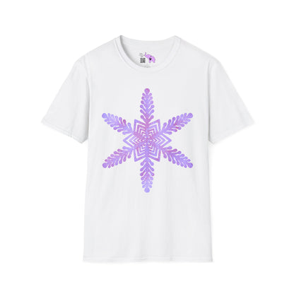 Large Snowflake 2 Adult T-shirt