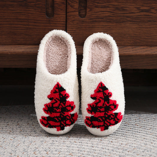 Christmas Tree Non-Slip House Slippers