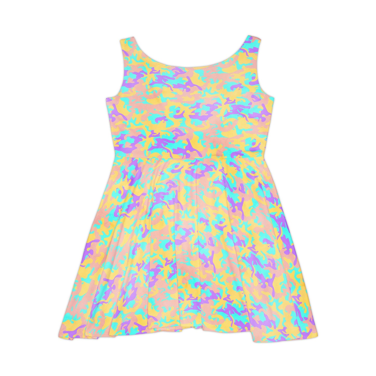 Dreamsicle Camo Women's Skater Dress