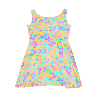 Dreamsicle Camo Women's Skater Dress