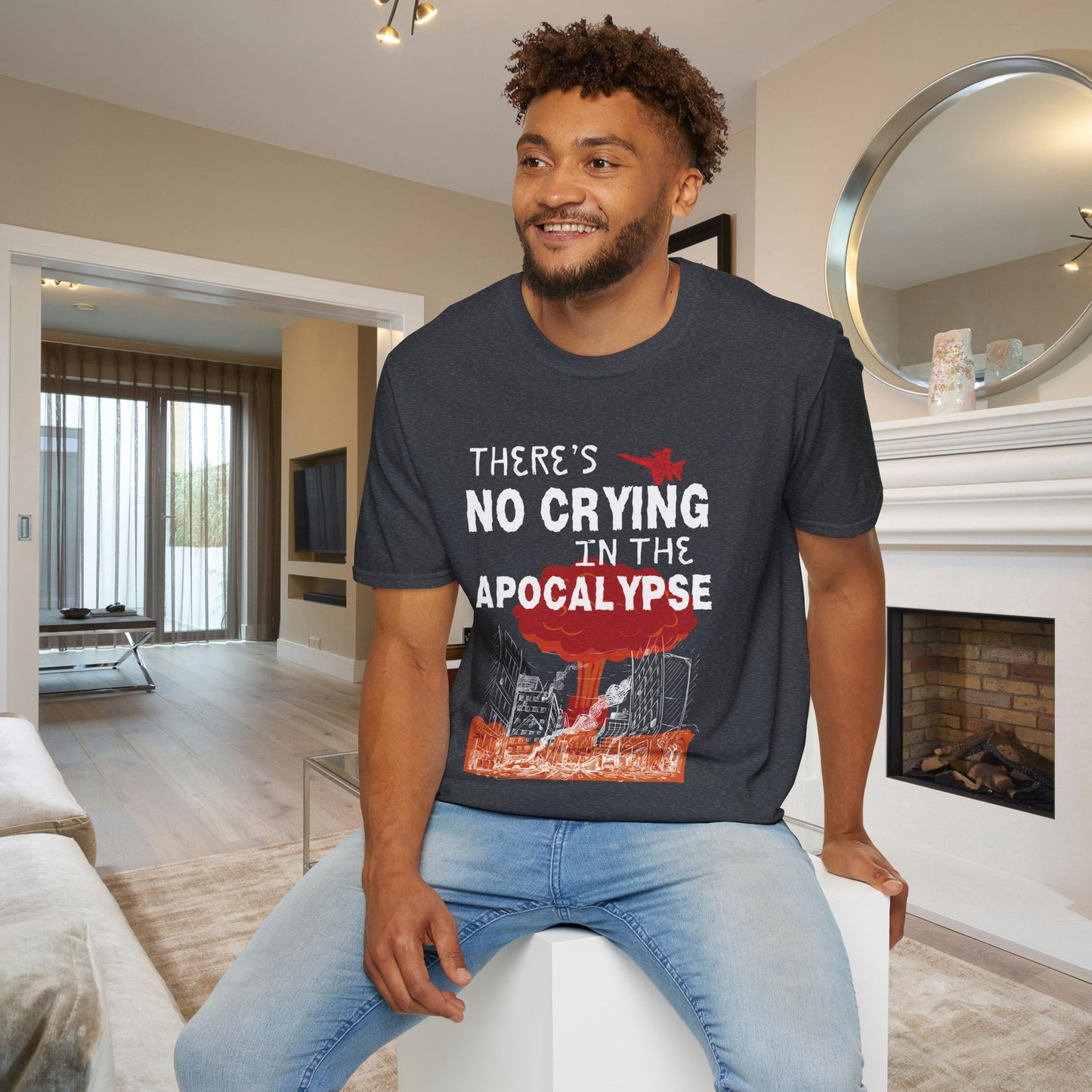 There's No Crying in the Apocalypse Adult T-shirt