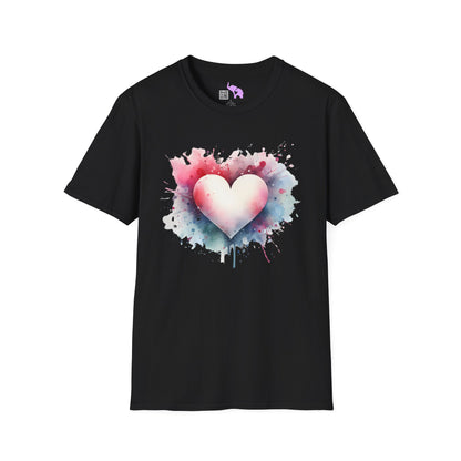 Painted With Love Adult T-shirt