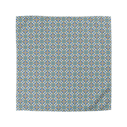 Talavera Sunburst Microfiber Duvet Cover