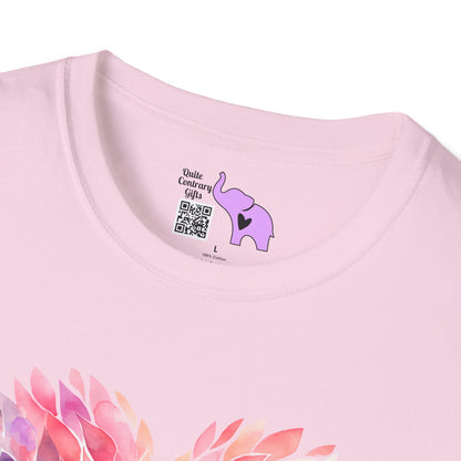 Feathery Heart Adult T-shirt
