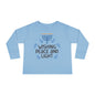 Hanukkah Wishing Peace & Light Toddler Long Sleeve Tee