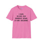 I Was Tested For Patience Today It Was Negative Adult T-shirt