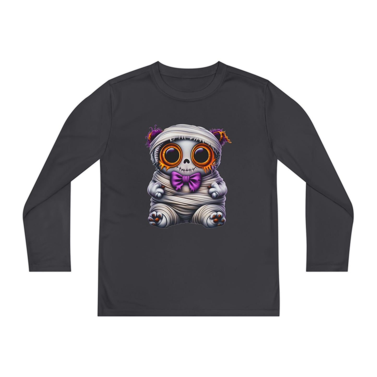 Mummy Bear Youth Long Sleeve Tee