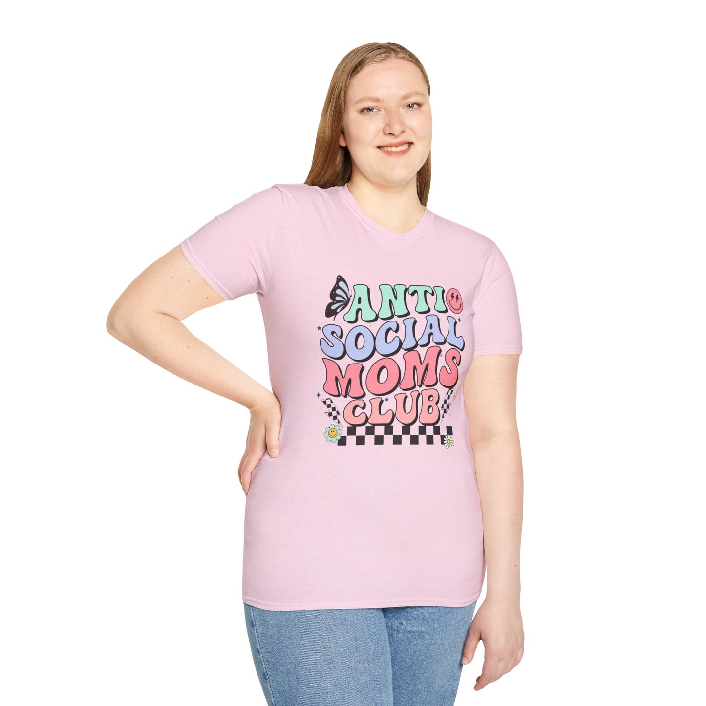 Antisocial Mom's Club T-shirt