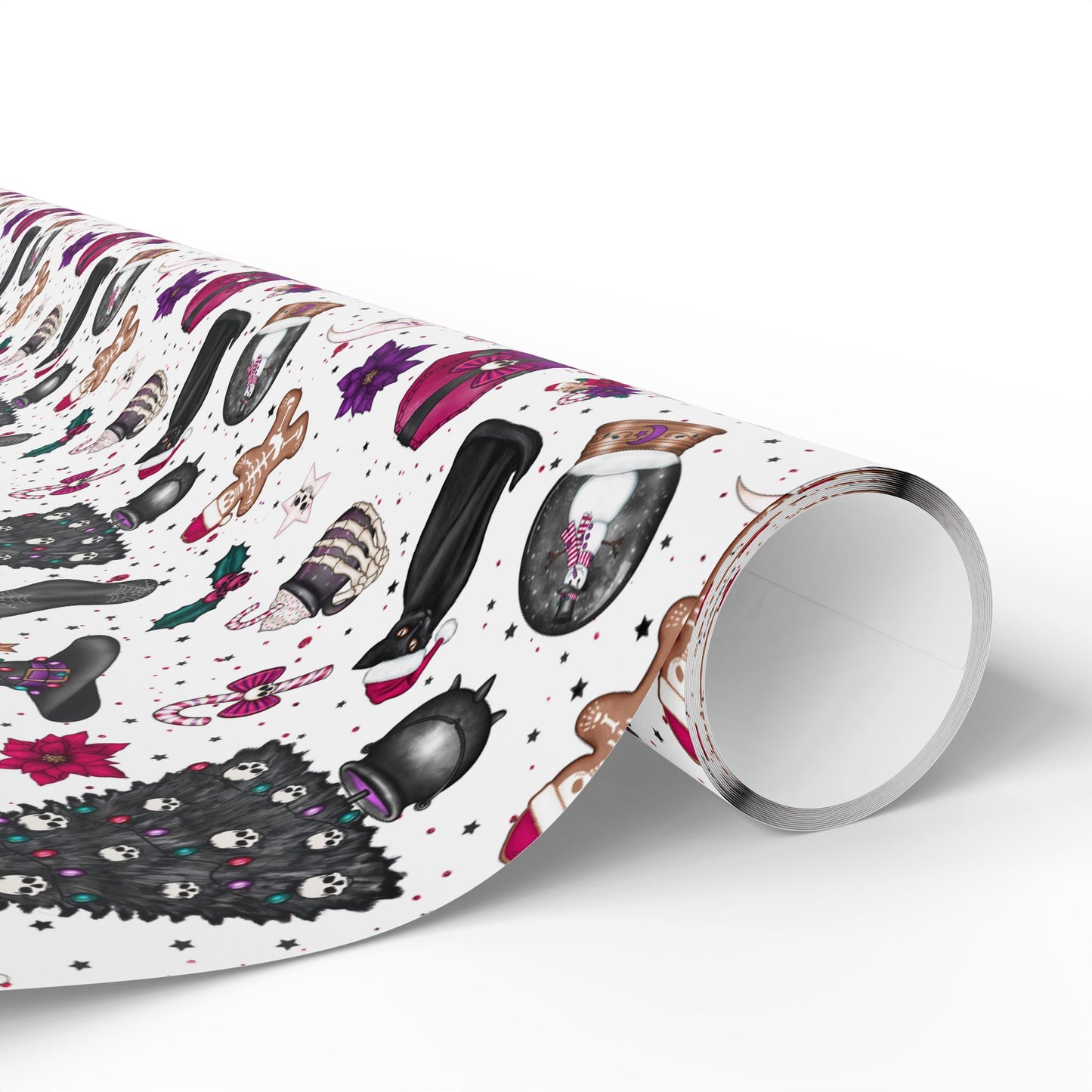 Creepy Christmas Wrapping Paper