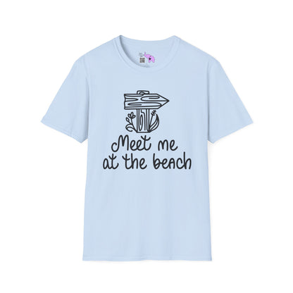 Meet Me At The Beach Adult T-shirt