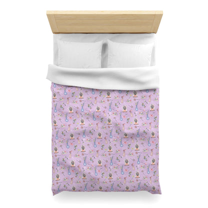 Lilac Meadow Keepsakes Microfiber Duvet Cover
