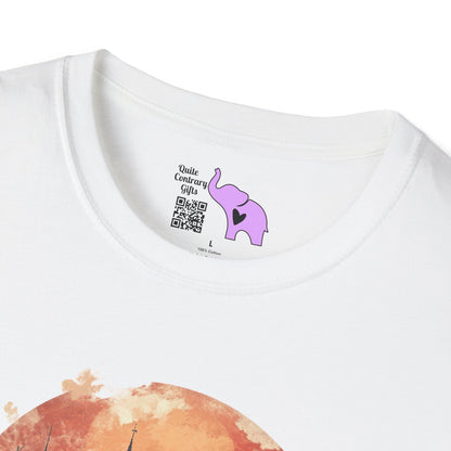 Halloween Graveyard Adult T-shirt