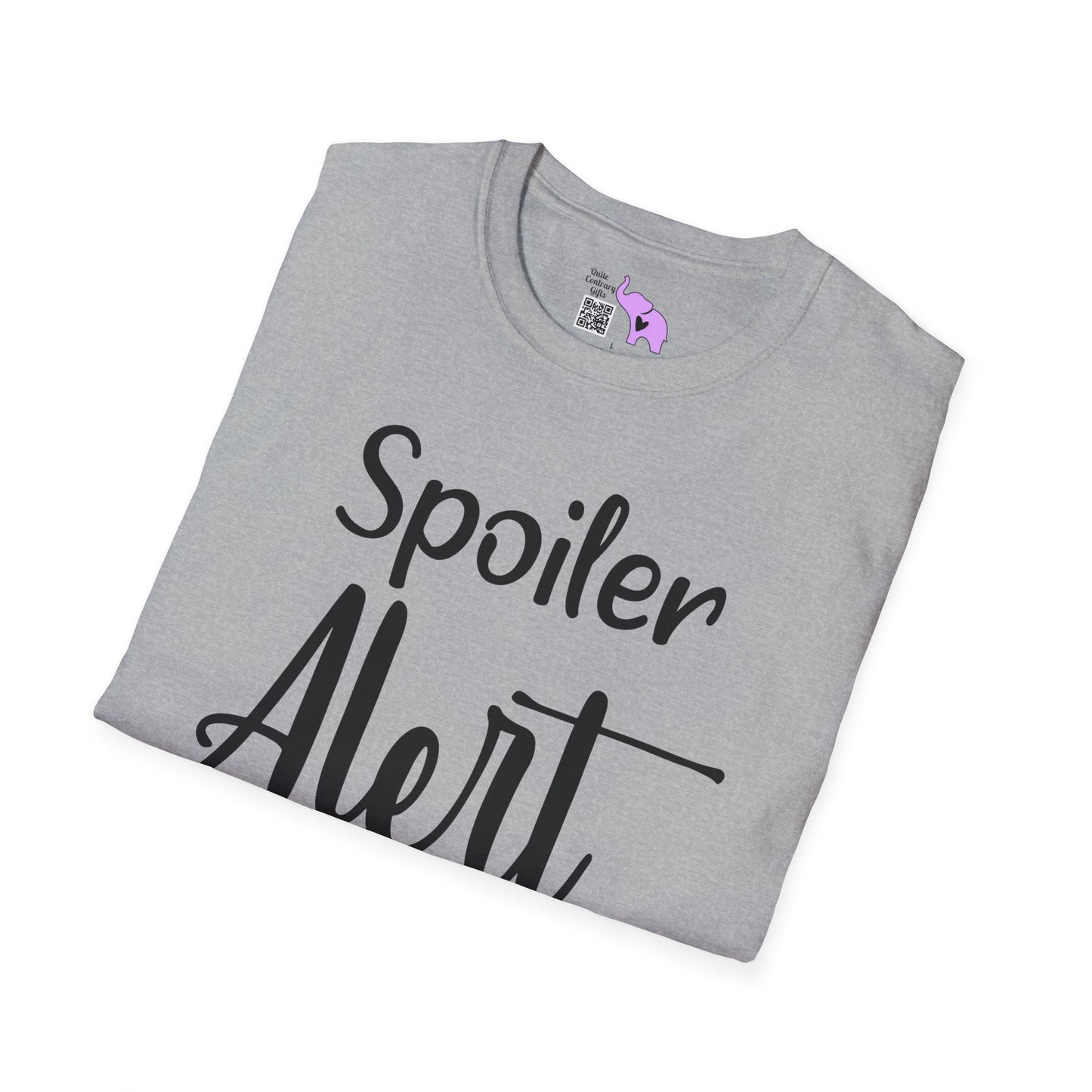 Spoiler Alert I Don't Care Adult T-shirt