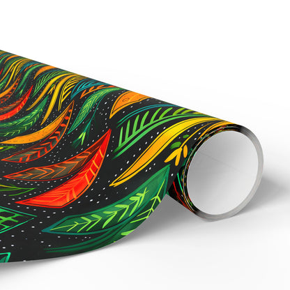 Kujichagulia Waves Kwanzaa Wrapping Paper