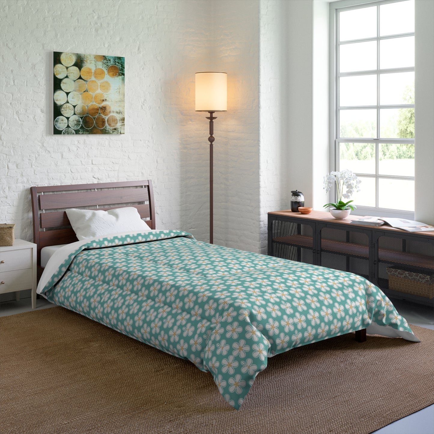Tealberry Blooms Comforter