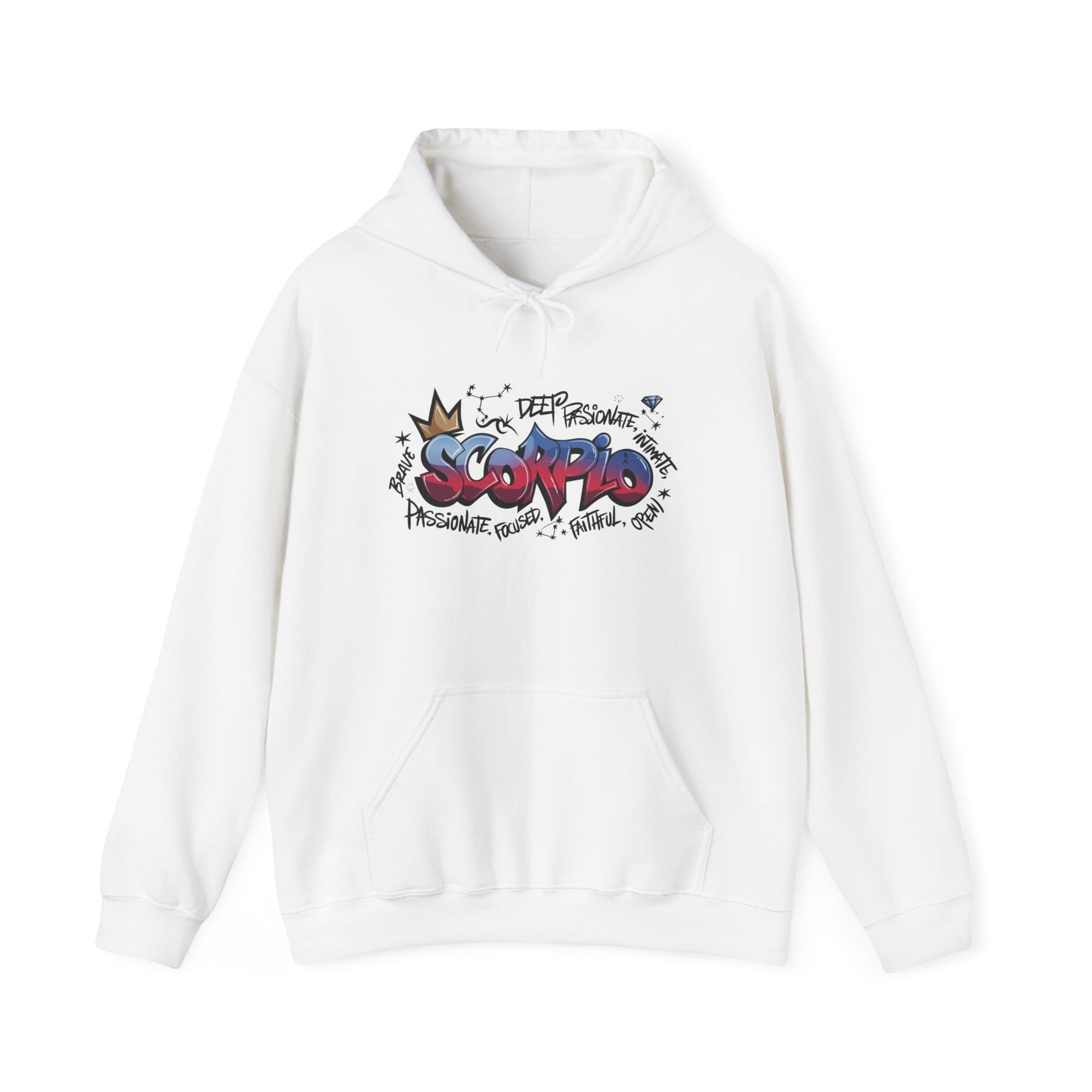 Scorpio Street Art Heavy Blend™ Hooded Sweatshirt