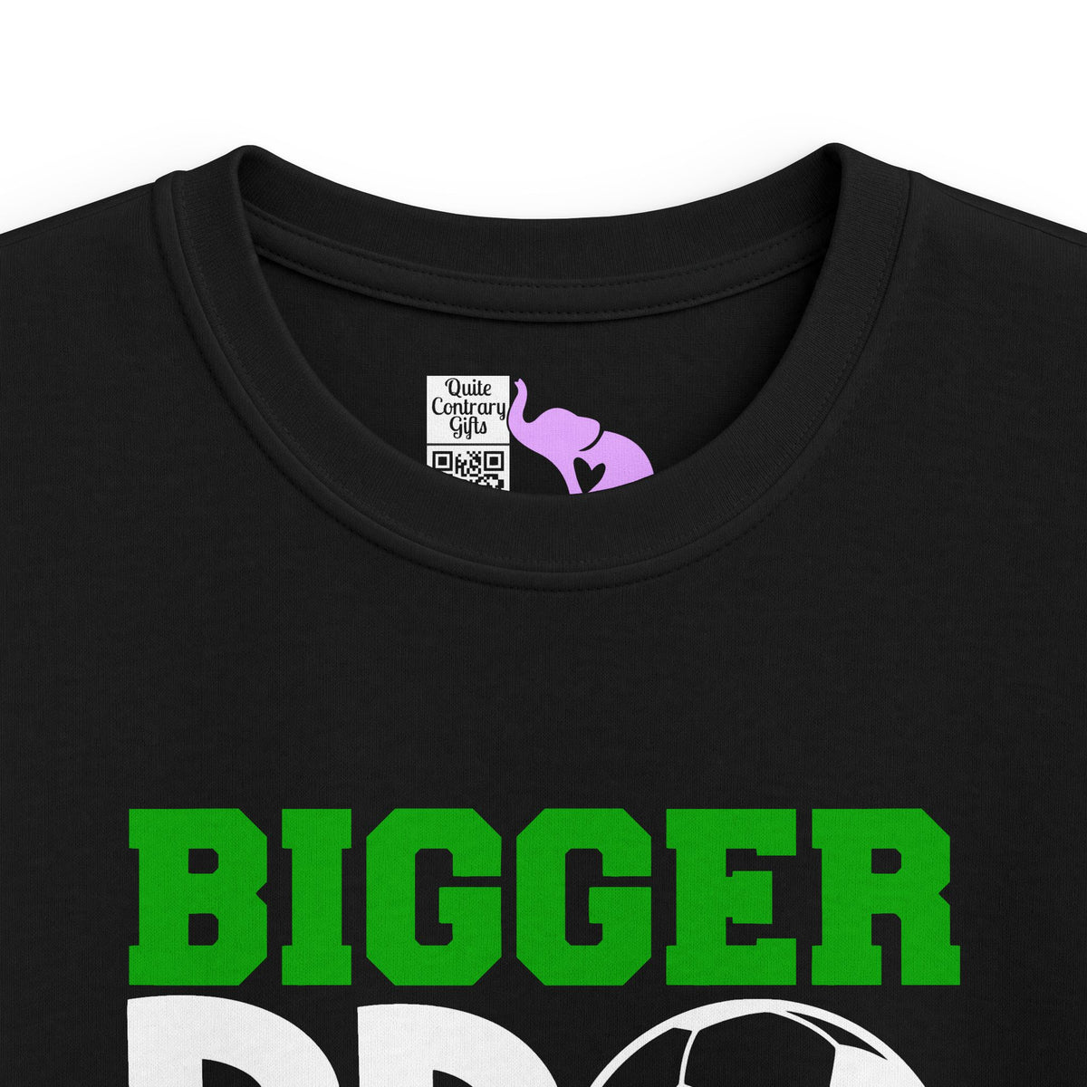 Bigger Bro (Soccer Ball) Youth Softstyle Tee