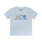 Peace Love Hanukkah Youth Softstyle Tee
