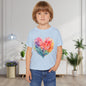 Feathery Heart Heavy Cotton™ Toddler T-shirt