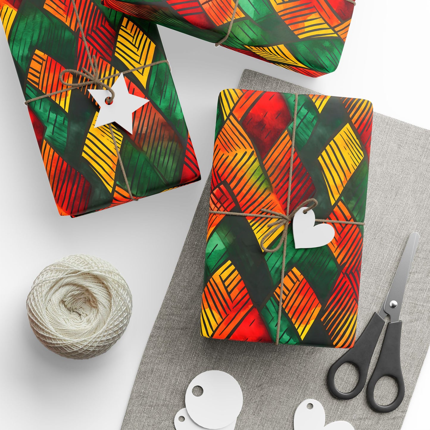 Joyful Vibes Kwanzaa Wrapping Paper