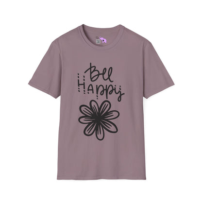 Bee Happy Adult T-shirt