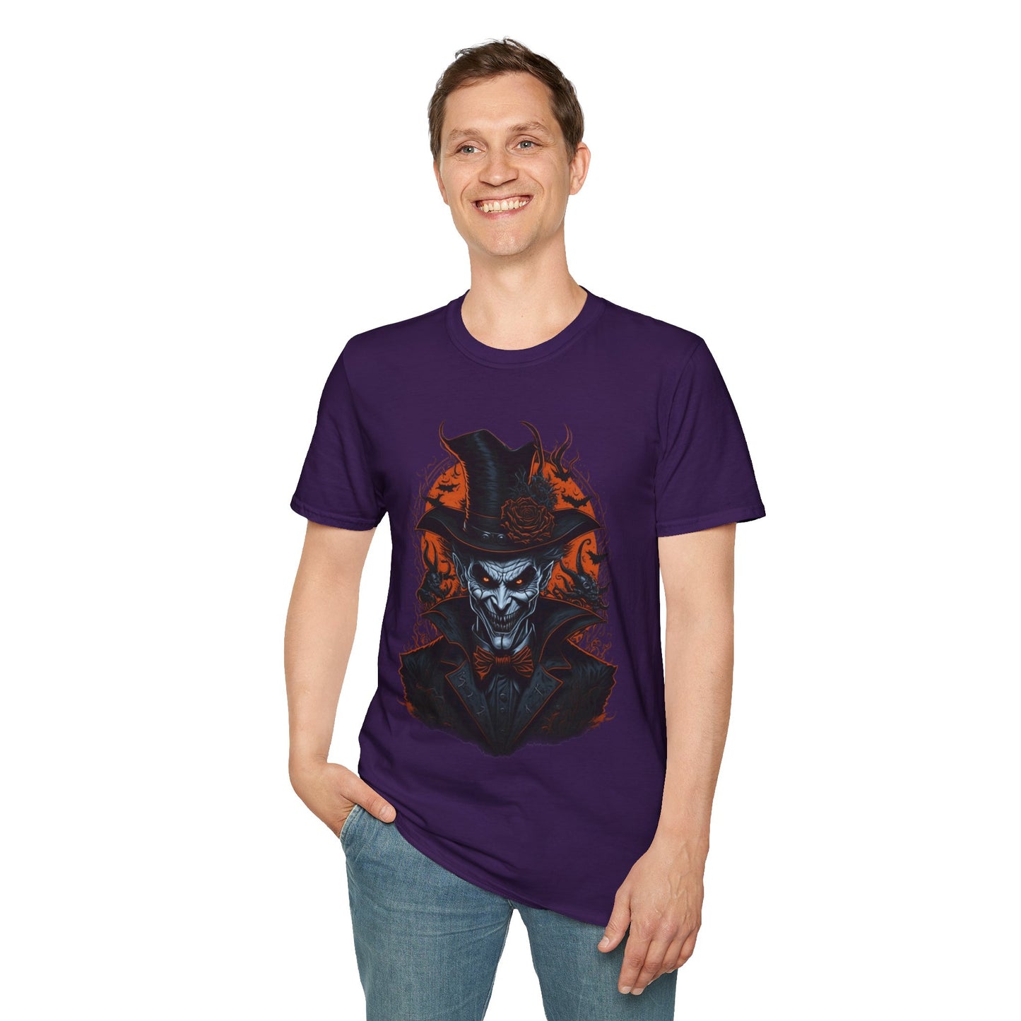 Creepy Demon in Top Hat T-shirt