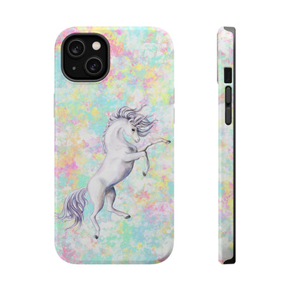 Pastel Pegasus MagSafe® Compatible Tough Case for iPhone