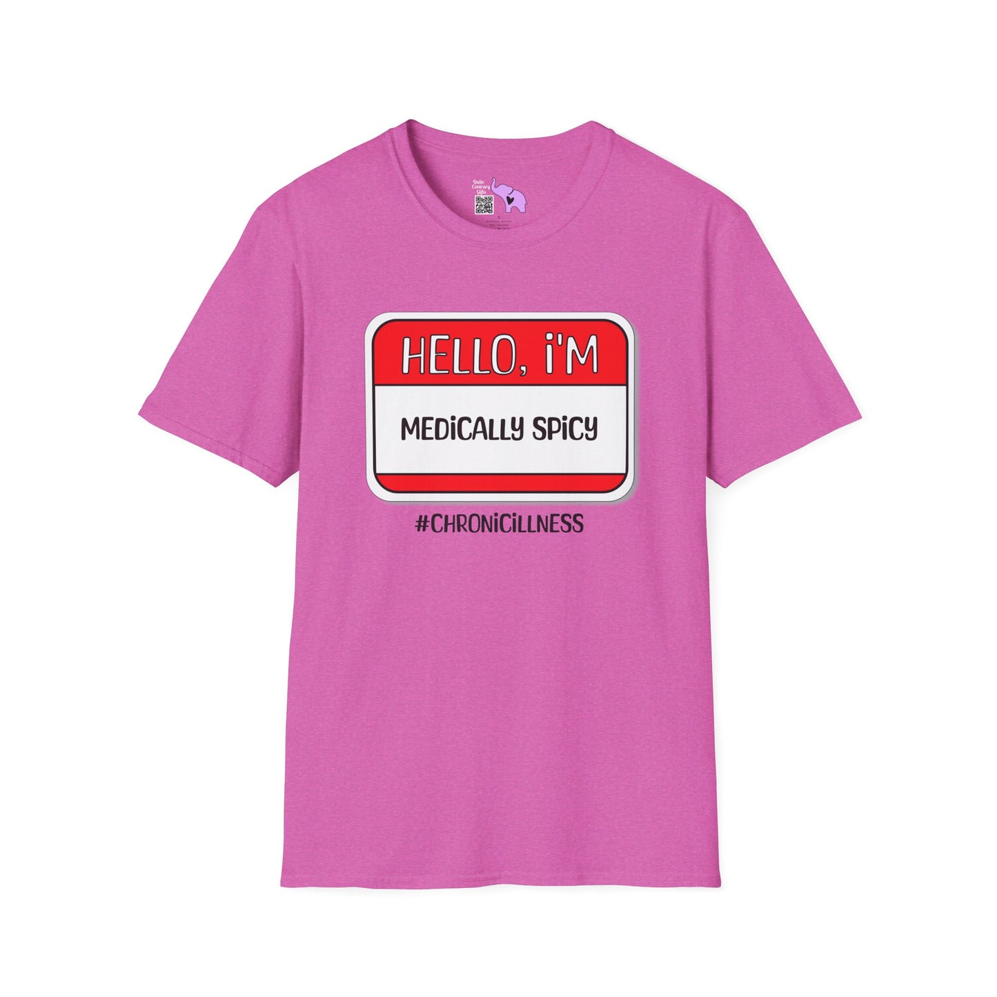 Hello, I'm Medically Spicy Adult T-shirt