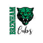 Brenham Vertical Fury Kiss-Cut Decal